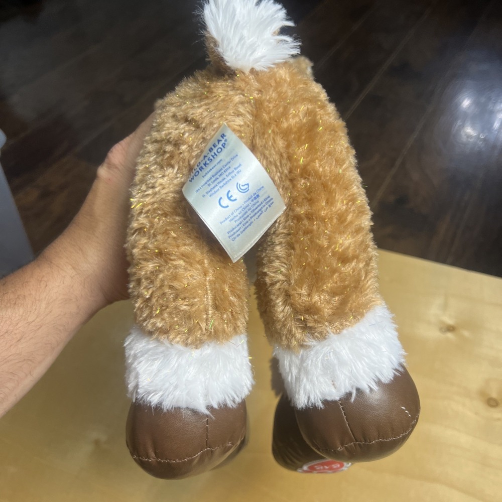 Build a Bear Workshop REINDEER 16" Plush Stuffed Animal Toy Santa Christmas - Picture 8 of 14